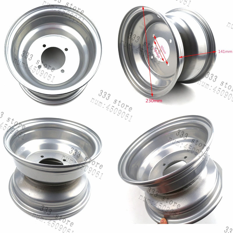 8 Inch 4 Hole Wheels Vacuum Wheel Rims 150cc-250cc For The Bull ATV Accessories 19X7-8 Inch Beach Wheels