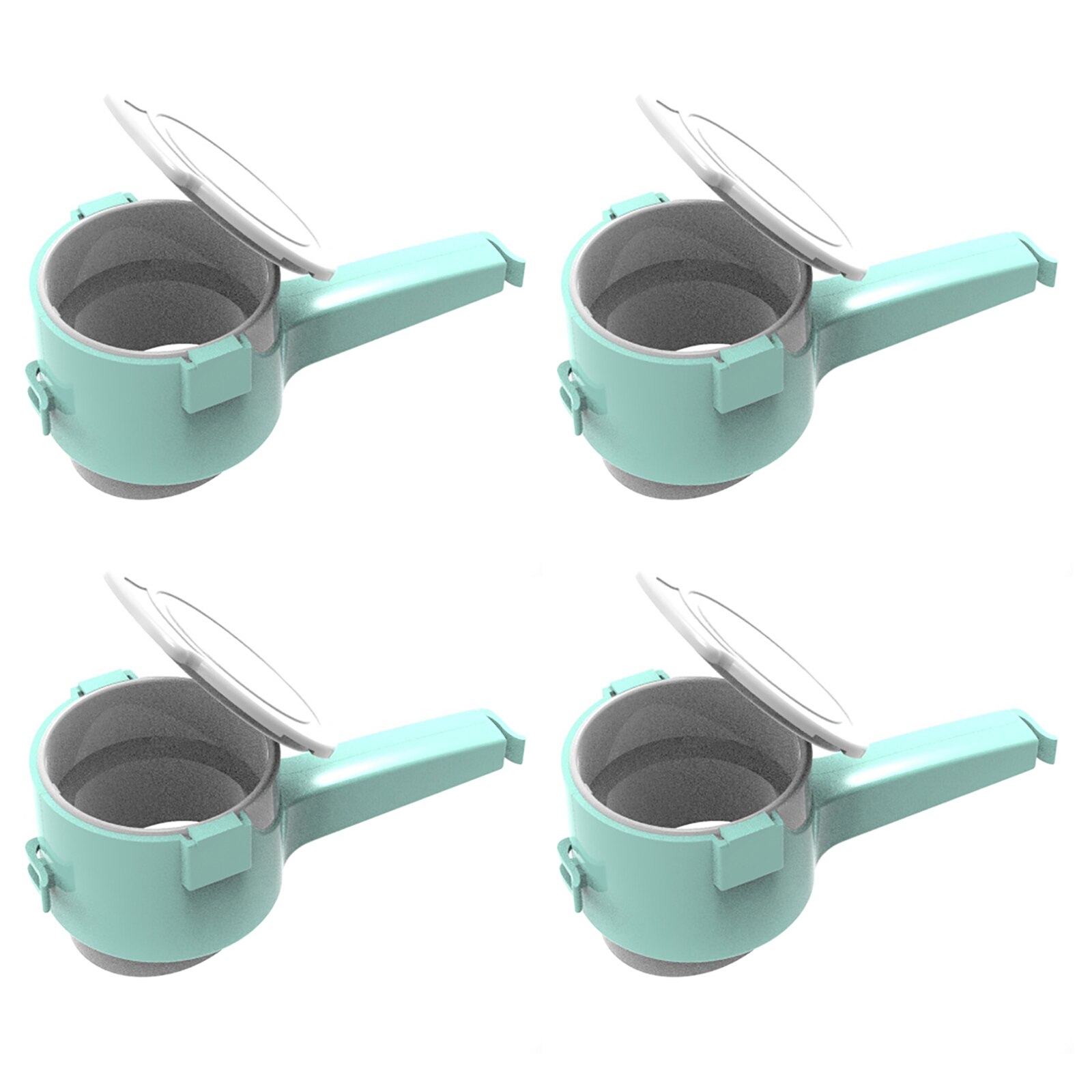 Duurzaam Milieuvriendelijke Seal Giet Voedsel Opbergtas Clip Multifunctionele Voedsel Behoud Afdichting Clip Te Gebruiken: green