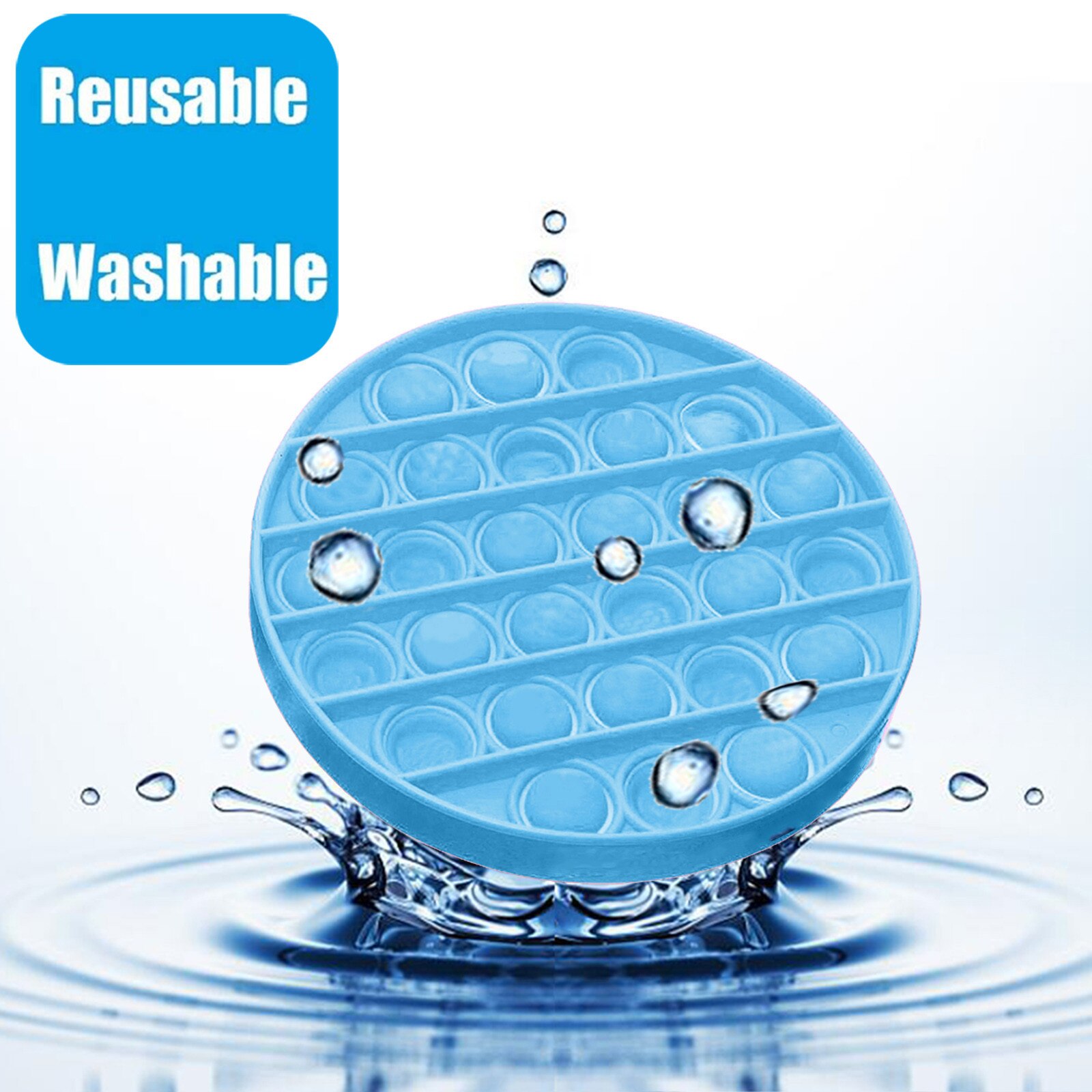 Newcoming Push Bubble Fidget Sensory Reliever Toy Unisex Autism Stress Decompression toy Christmas Juguete de descompresión