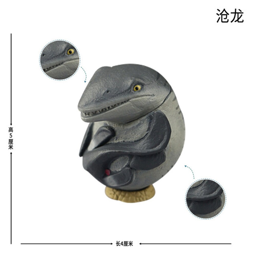 Lion Mandrill Hippo Elephant Penguin Dinosaur Tyrannosaurus Mosasaurus Triceratops Figure Animal Model Collector Decoration: Mosasaurus