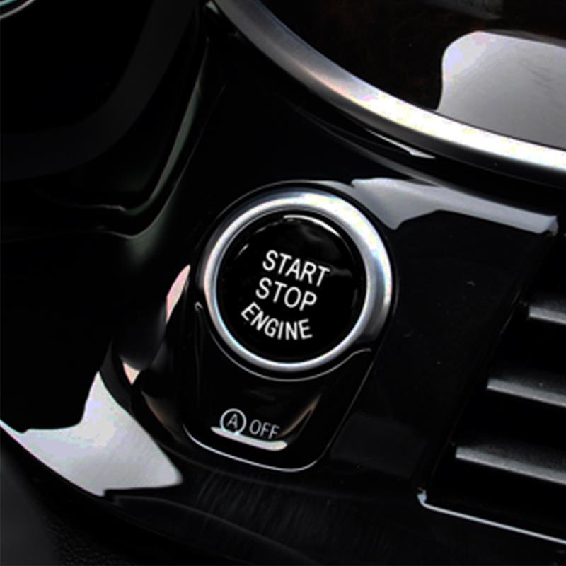 Car Start Stop Engine Button Switch Cover Ignition Starter Engine Push Button Replacement Parts for BMW Series 1 3 5 X1 X3 X5