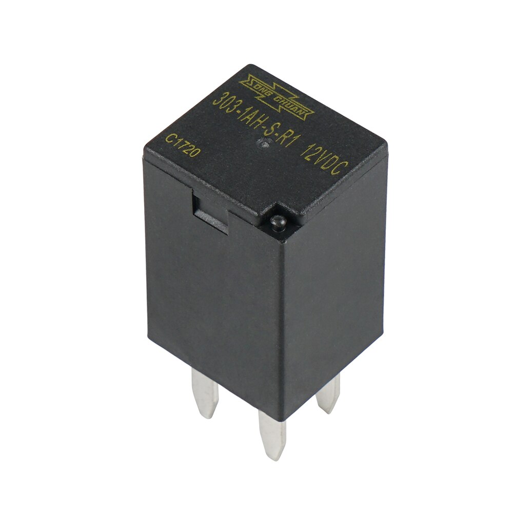 NICECNC Elektrisk Relæ 12V - Sort - Erstatter 4011283 til Polaris RZR Sportsman Ranger