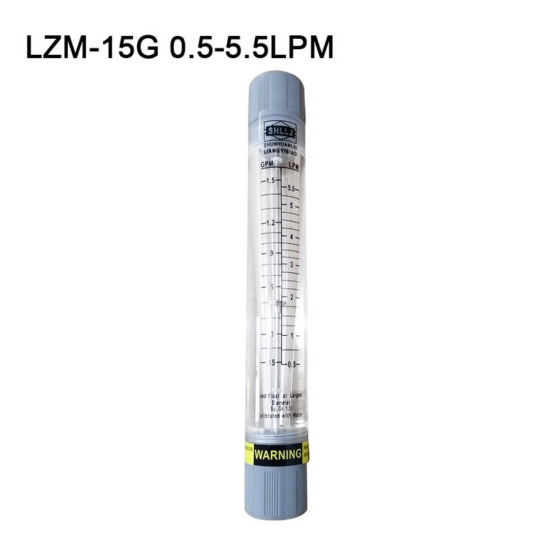 0.5-5 Gpm/1.8-18 Lpm Tube Type Flow Meter Voor Gas Vloeibare Pijpleiding Flowmeter ^_^
