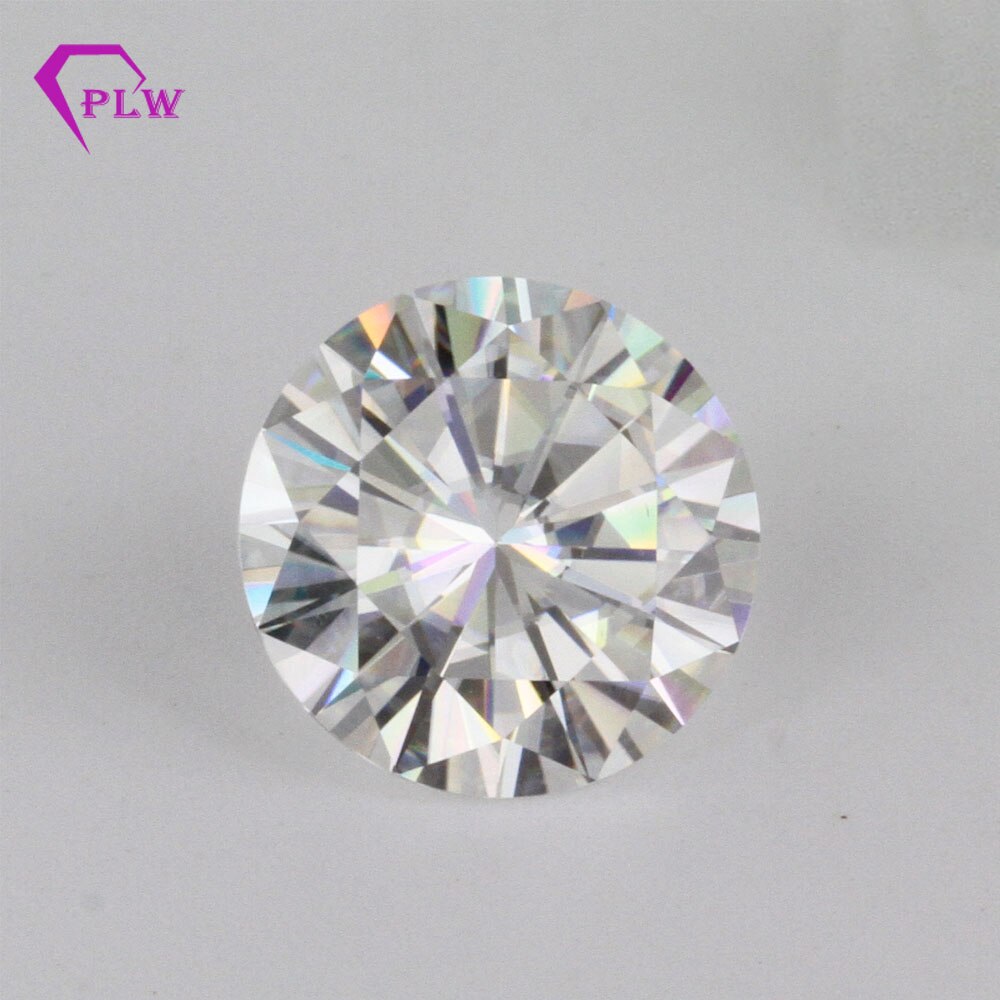 Incluyendo el precio de descuento de certificación 1ct 6,5mm VVS corte brillante blanco IJ Color Moissanite diamante para DIY anillo pendiente