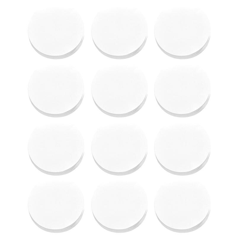 500pcs Round Shape Leak Proof Paper Films Coffee Spill Proof Gasket Leak Proof Paper Films Juice Milktea Cover Paper Films