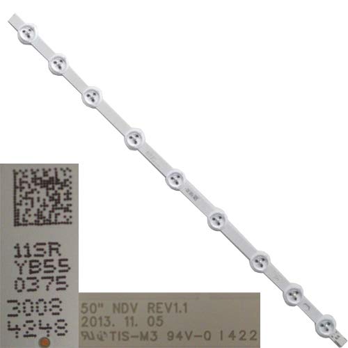 Tira 9 led 50 ''NDV REV1.1, 30084248, A, Telefunken TE50275S20F1T10D