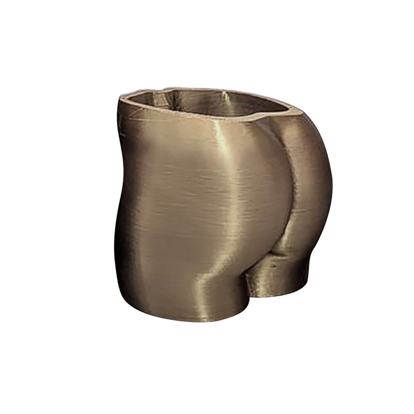 Billen Vorm Resin Bloempot In 9 Kleuren Effen Eenvoudige Stijl Ornamenten Voor Desktop Kleurrijke Plant Bloem Pot Tuin Home Decor: silver