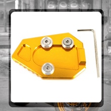 Pour HONDA CBR1000R CBR 1000R CBR 1000 R moto CNC béquille pied Support latéral Extension coussinet Support plaque
