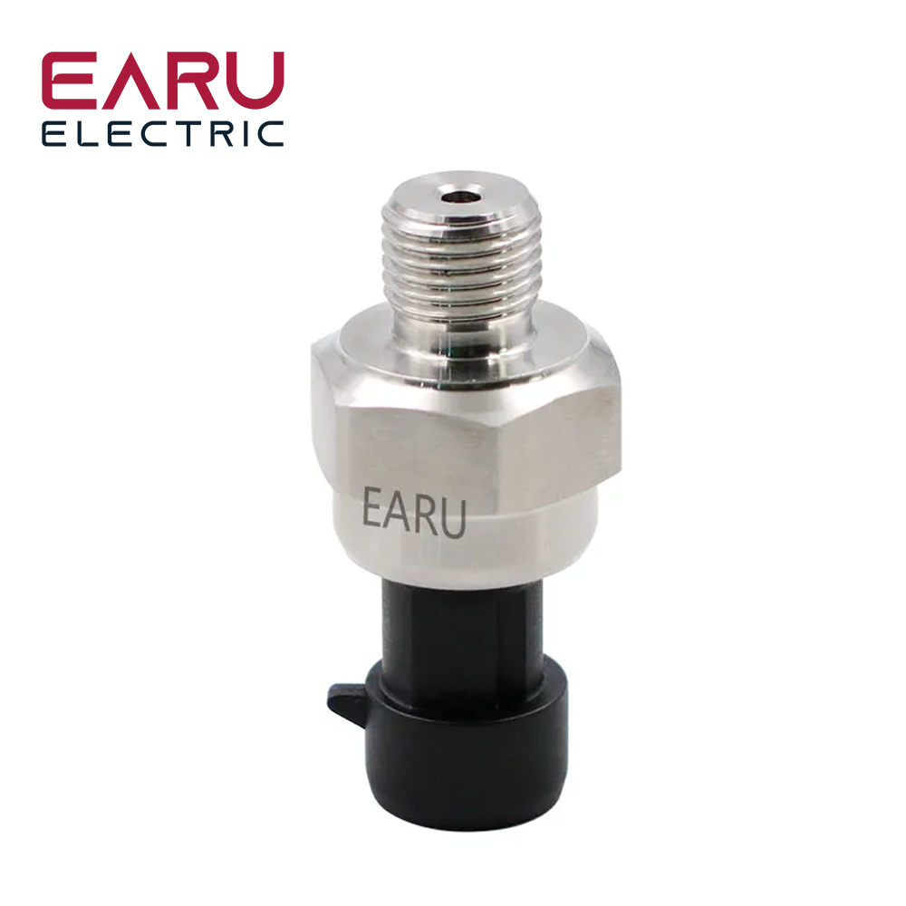 DC 5 V G1/4 Druksensor Zender Drukomvormer 1.2 MPa 174 PSI Voor Water Gas Air Olie brandstof Auto Roestvrij Staal Schakelaar