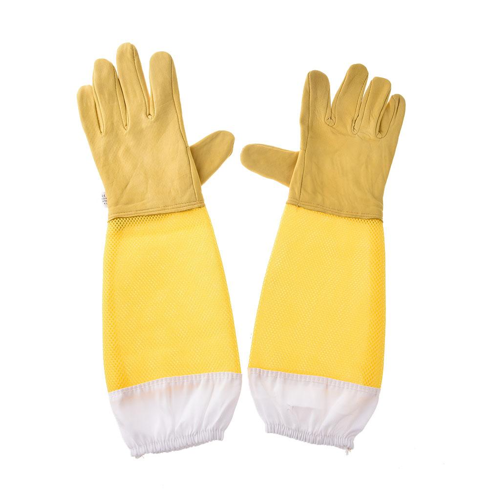 Bijenteelt Gereedschappen Imker Beschermende Handschoenen Faux Geitenleer Handschoenen Anti Bee Bijenteelt Apparatuur