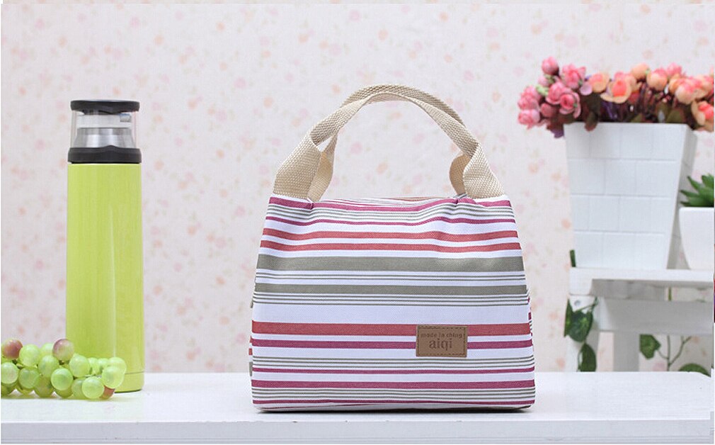 Geïsoleerde Koeler Lunch Tas Picknick Opbergdoos Werk Mannen/Vrouwen Kids School Doos School Office Picknick Thermische Koeler Zip carry Tote: 3