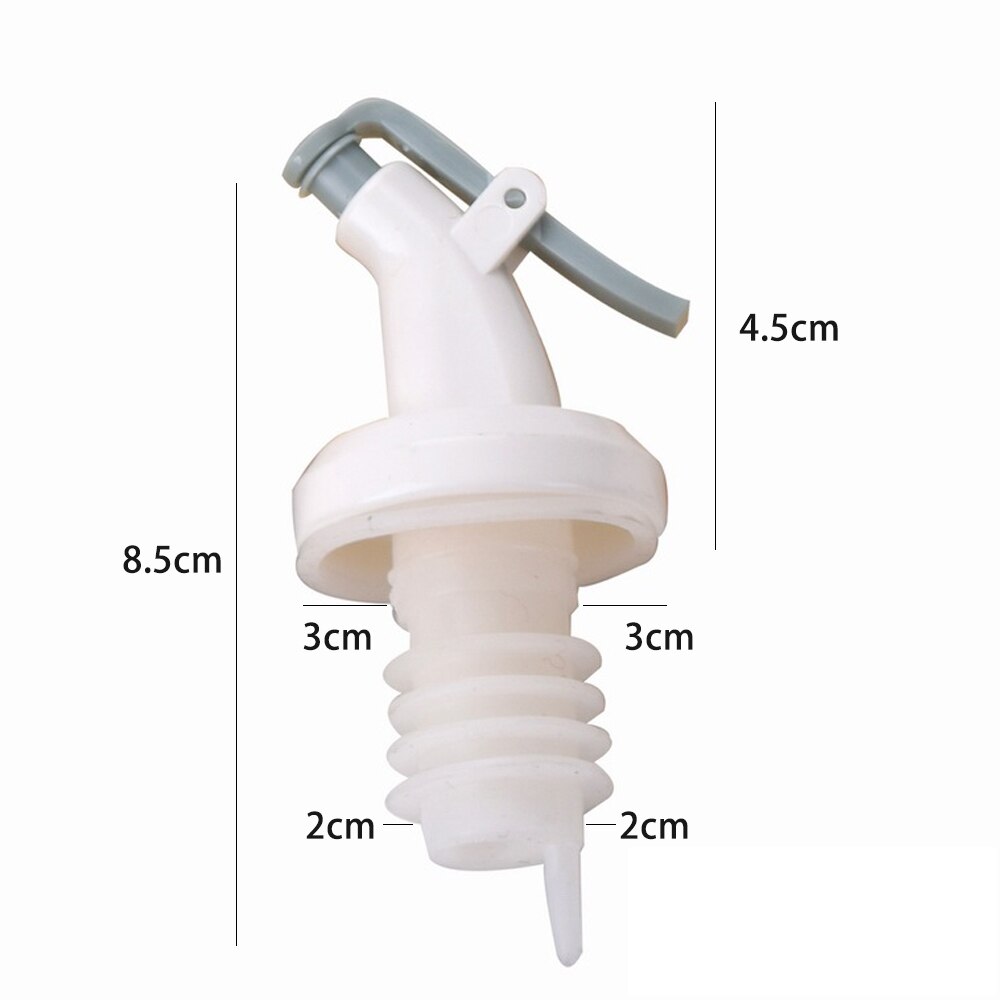 Bottle Sprayer for Oil Oliver Sauce Boats Rubber Bottle Stopper Leak Proof Nozzle Wine Pourer Liquor Dispenser Kitchen Bar Tool: 05