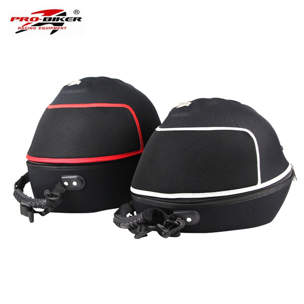 Motorcykel halv / fuld hjelm taske motorcykel bagsæde motocross pakke bolsa rejse sport 008 motorcykel bagage tasker