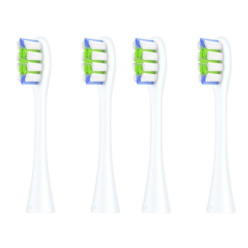 Xiaomi Oclean X/Een 2 Stuks Opzetborstels Voor Automatische Elektrische Sonische Tandenborstel Diepe Reiniging Tand Opzetborstels: 2PCS White