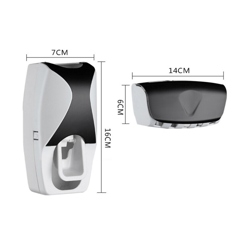 Automatic Toothpaste Dispenser Wall Mounted Kids Toothpaste Squeezer for Family Washroom In Stock