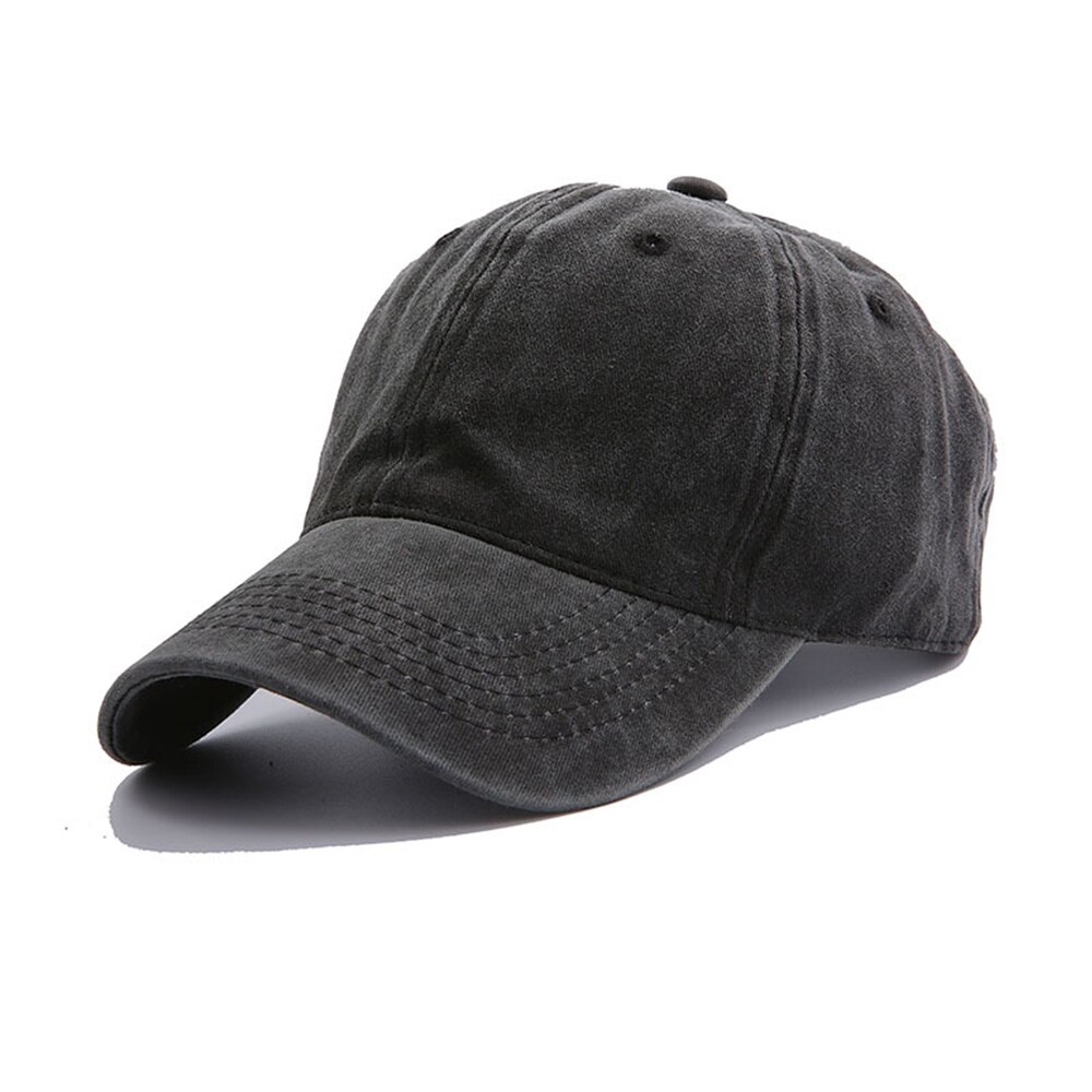 Berretto da Baseball da uomo di marca di moda cappello da donna Gorra Cap Street Hip Caps cappelli in pelle scamosciata per donna berretto da Baseball grigio nero: 12