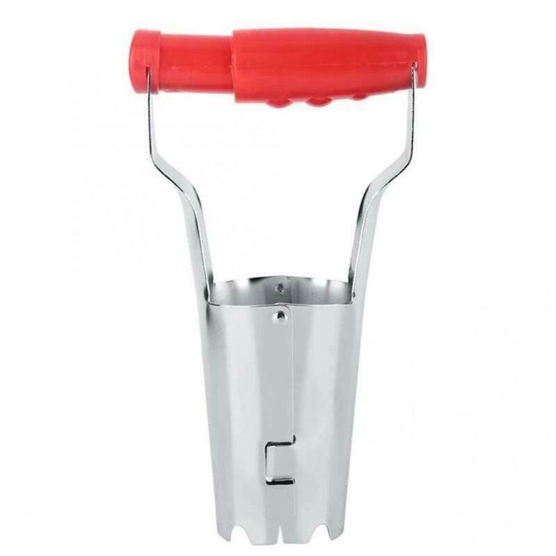 Agricultural Transplanting Seedlings Tools Garden Hand Held Planter Steel Seedlings of Vegetables Transplanted Moving Plant Tool: Default Title