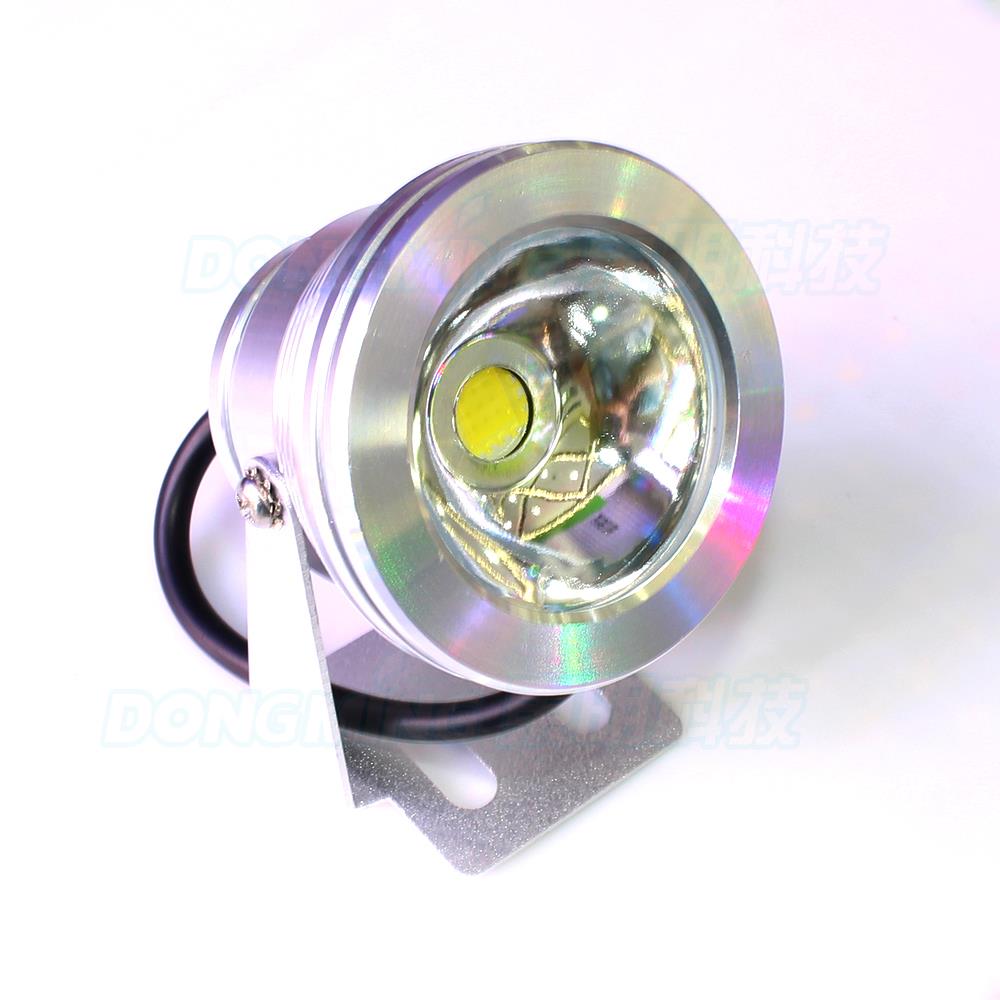 10 W Warm Wit/Cool White LED Onderwater Licht 700-800LM DC12V Aluminium Cover Platte Lens zwembad verlichting float