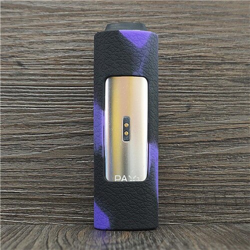 Funda con textura para Pax 2 o 3, funda de goma silicona protectora, envoltorio de protección: black purple