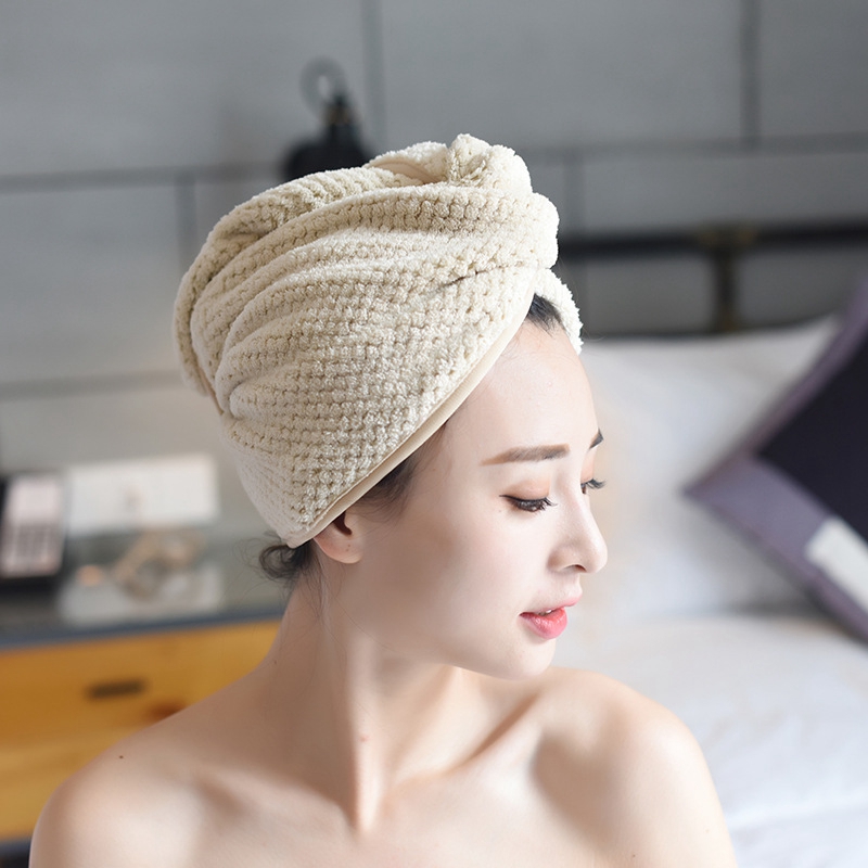 Shower Cap Magic Microfiber Hair Quick Drying Dryer Towel Bath Wrap Cap Quick Hat Turban Dry shower cap hair Wrap Towel Caps