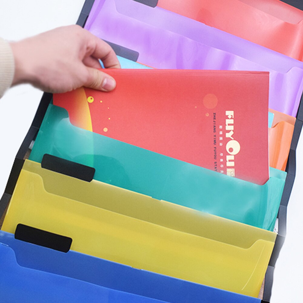 Hanging Organizer Wall Pocket Expanding File Folder Portable Document A4 Size Letter Holder