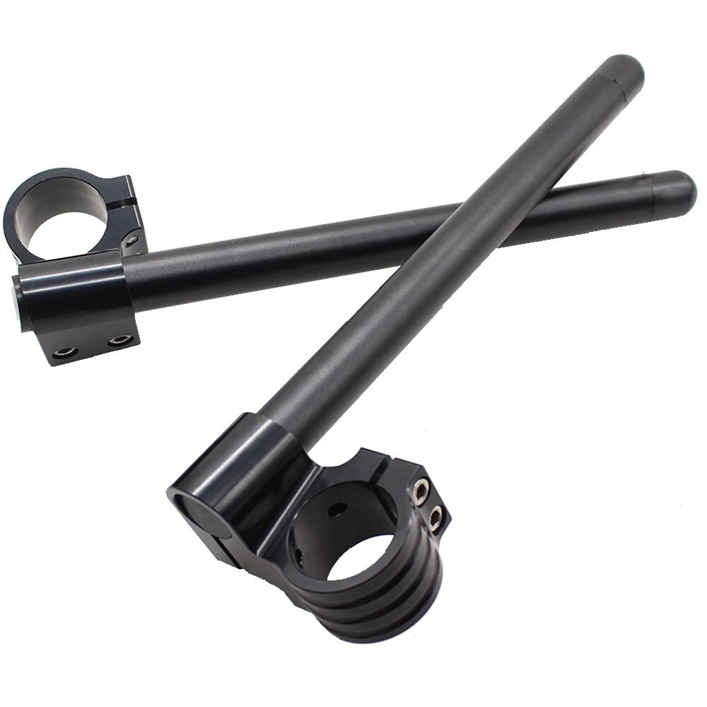 Universal 50mm Motorcycle CNC Handlebar Raised Riser Clipon Clip On Clip-ons Fork Handle Bar Clamp Aluminum Adjustable Set
