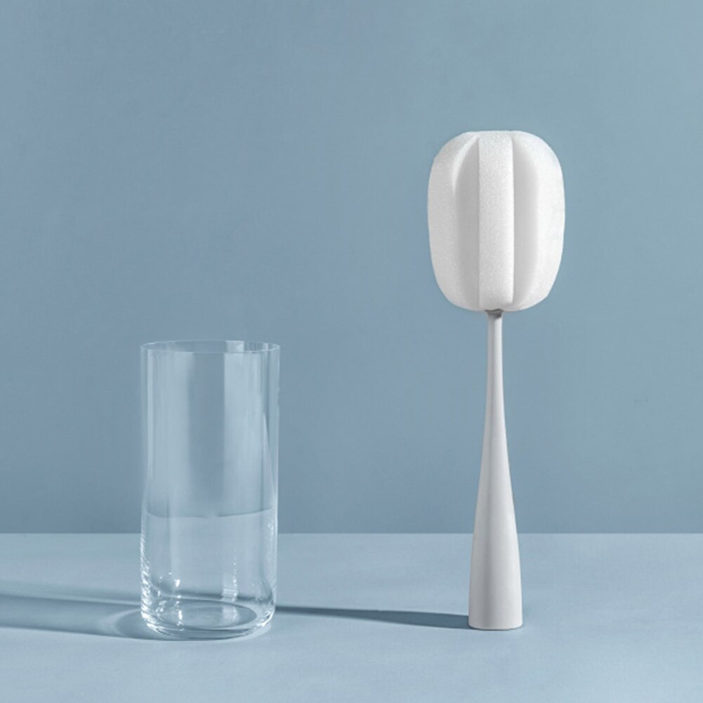 For Pots Glass Cup Teapot Kitchen Cleaning Tool Free Standing Sponge Baby Supplies Home Coffee Bottle Brush Washing Long Handle