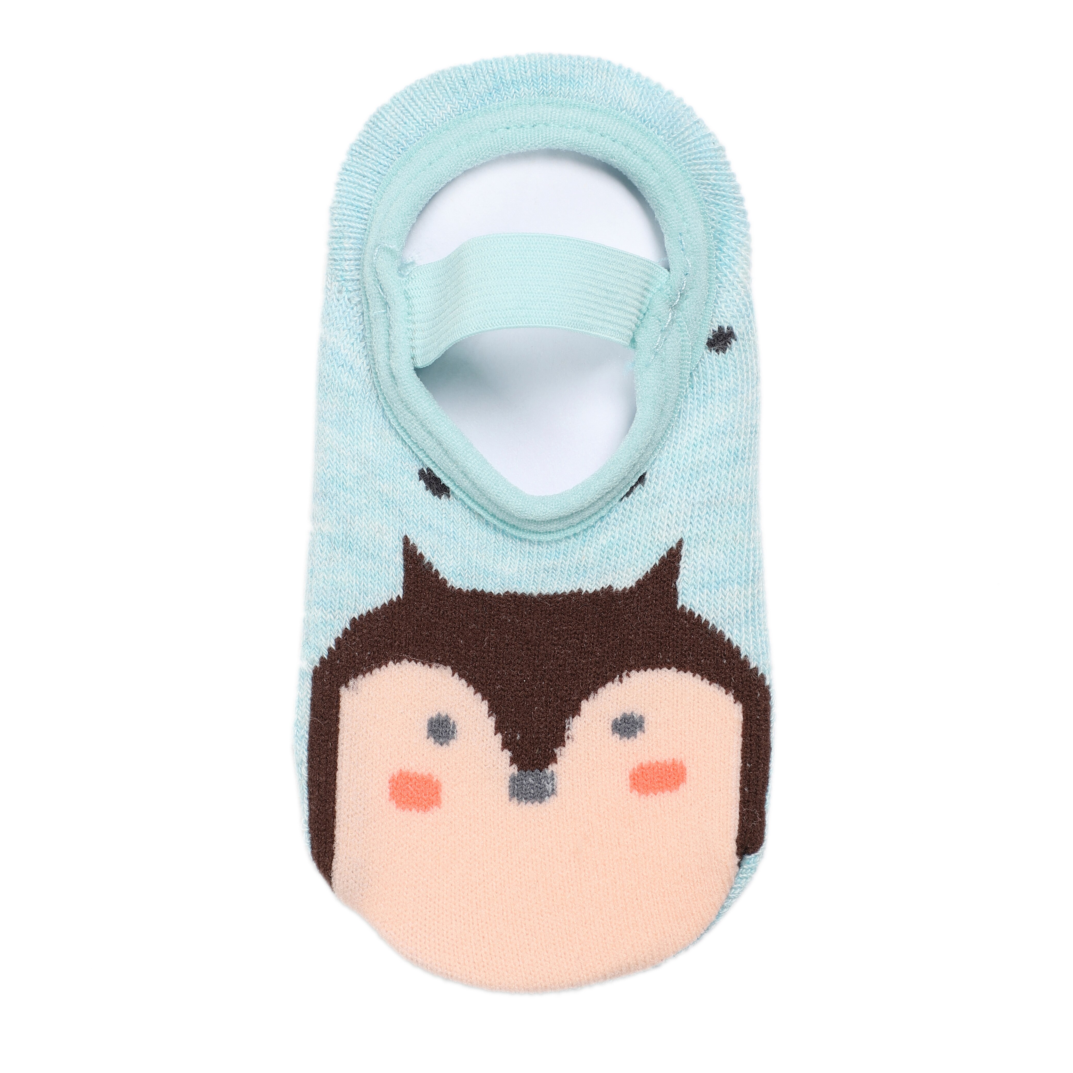 Baby Meisjes Antislip Sokken Met Grip Cartoon Peuter Anti Slip Slipper 6-12-36 Maanden: Blue bear / 6-12 Months