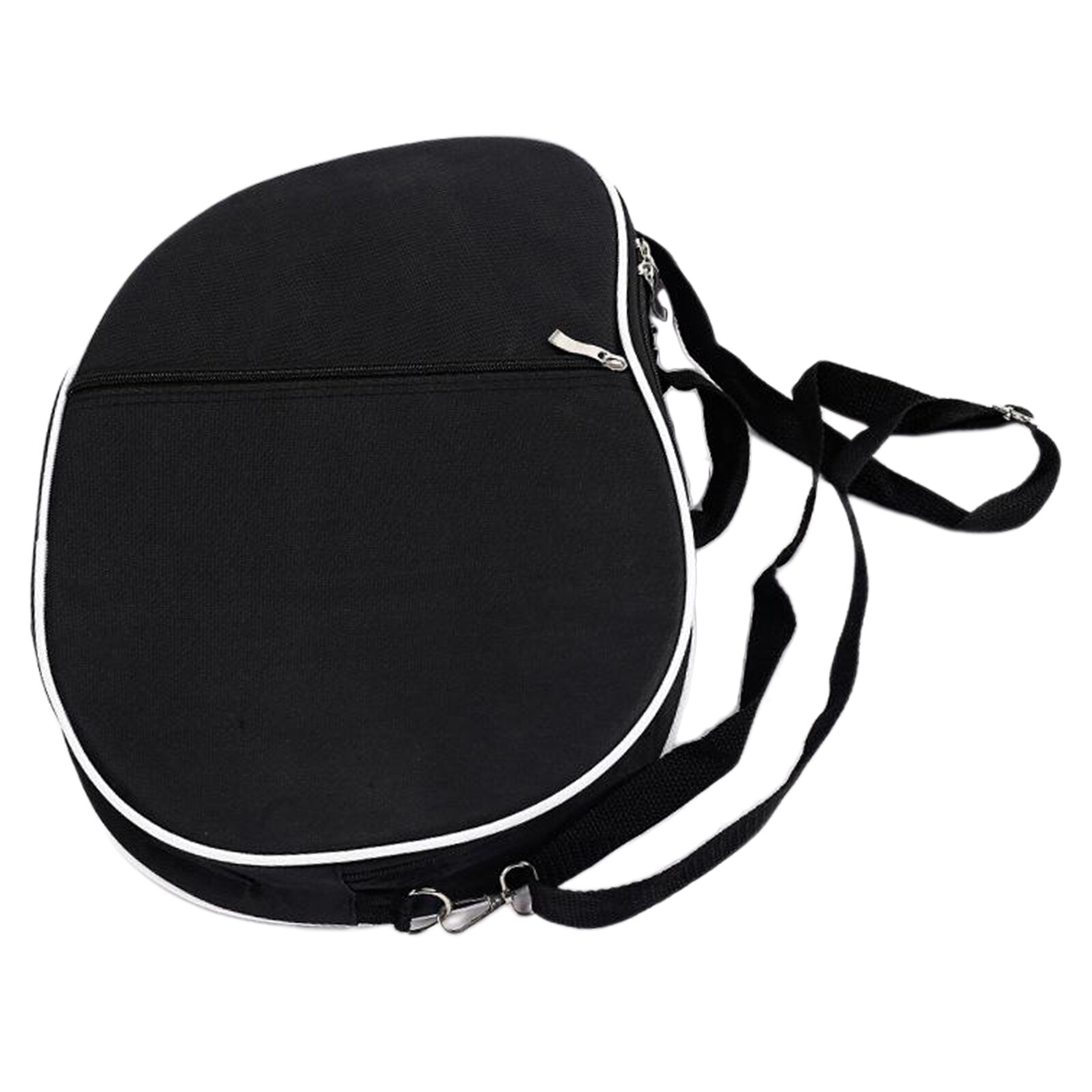 Enkel vandtæt polstret bærepose med lynlås opbevaring lynlås 10 16 19 strenge lyre harpe håndtasker med lomme sort