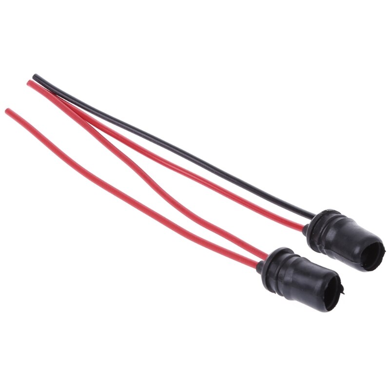 Portalámparas para luz de coche W5W T10, soporte para bombilla, Conector de extensión para camiones y barcos, E7CA, 2 uds.