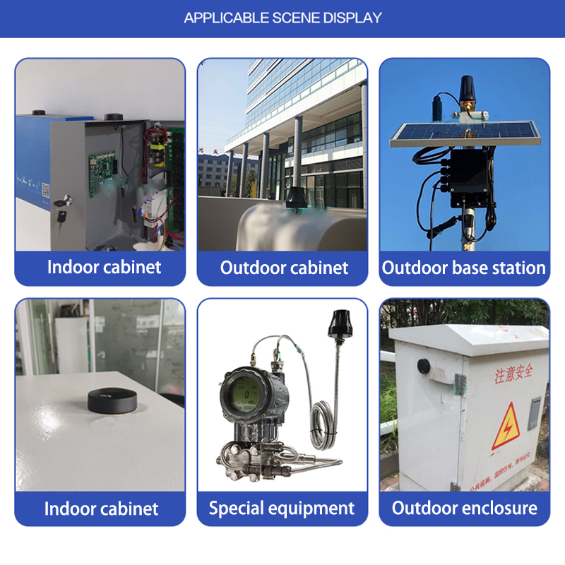 WiFi Outdoor Cabinet Antenna 2.4G 5.8G Dual Band Amplifier 5dBi High Gain Long Range Bluetooth Signal Booster Waterproof RP-SMA
