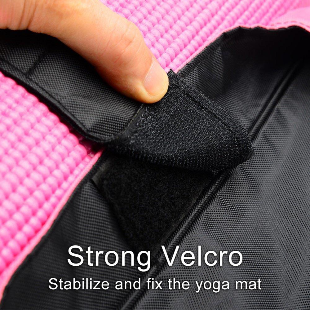 Sac de tapis de Yoga multifonctionnel de femme sac à dos de sport de sport porte-épaule sac de tapis de Yoga Pilates imperméable (sans tapis)