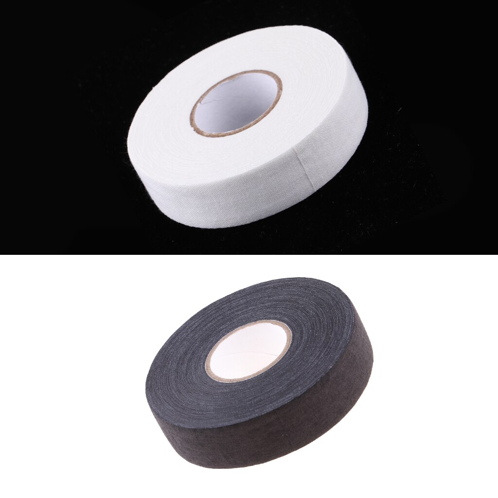 Ice Hockey TAPE Stick Shaft Blade Bat Sports Wrap Cloth Tape Band 23mm Black White Set