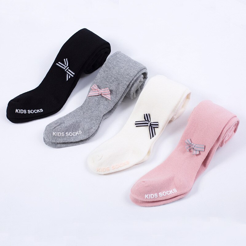 Lente En Herfst Boog Kinderen Panty Zacht En Comfortabel Gebreide Baby Meisje Baby Leuke Baby Leggings