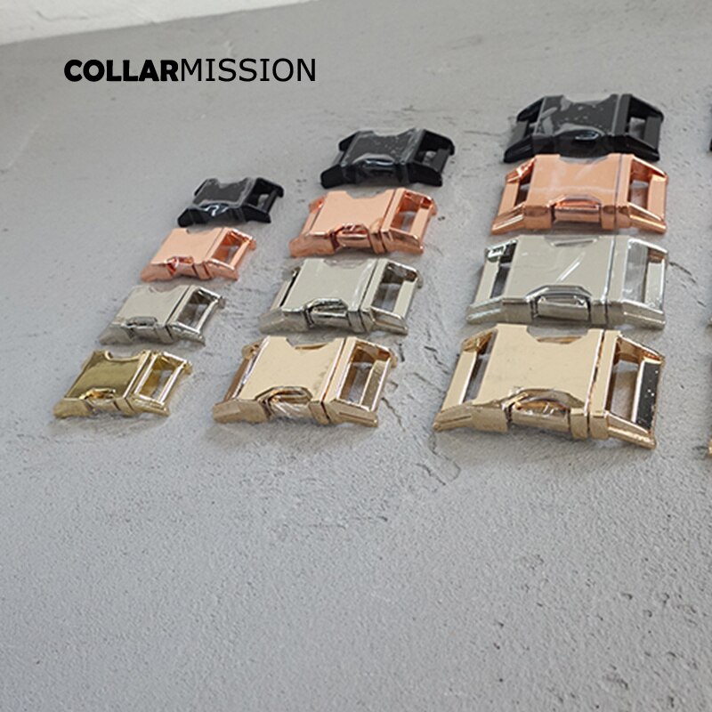 10pcs/lot Quick release metal clasp for sewing backpacks dog and cat collar manual accessories