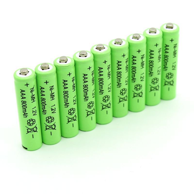 NI-MH 800mAh 1.2V Batterij Droge Oplaadbare AAA Batterij