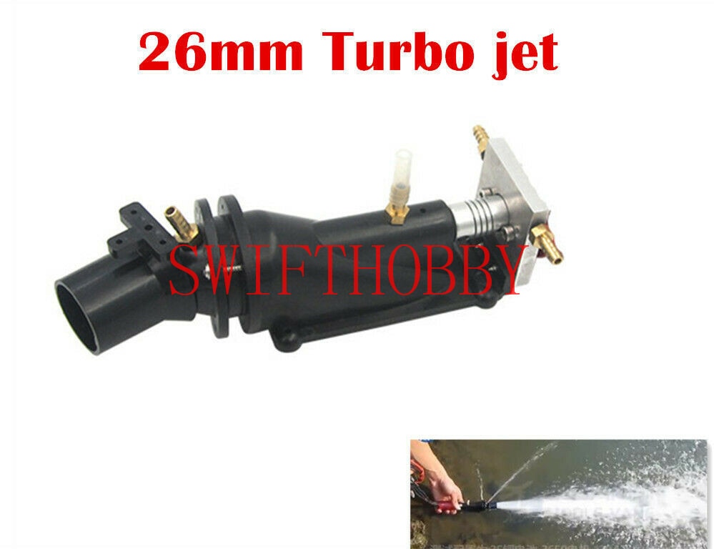 26mm Hole Turbo Jet Thruster Injector RC Boat Connector 3.18mm 4mm 5mm