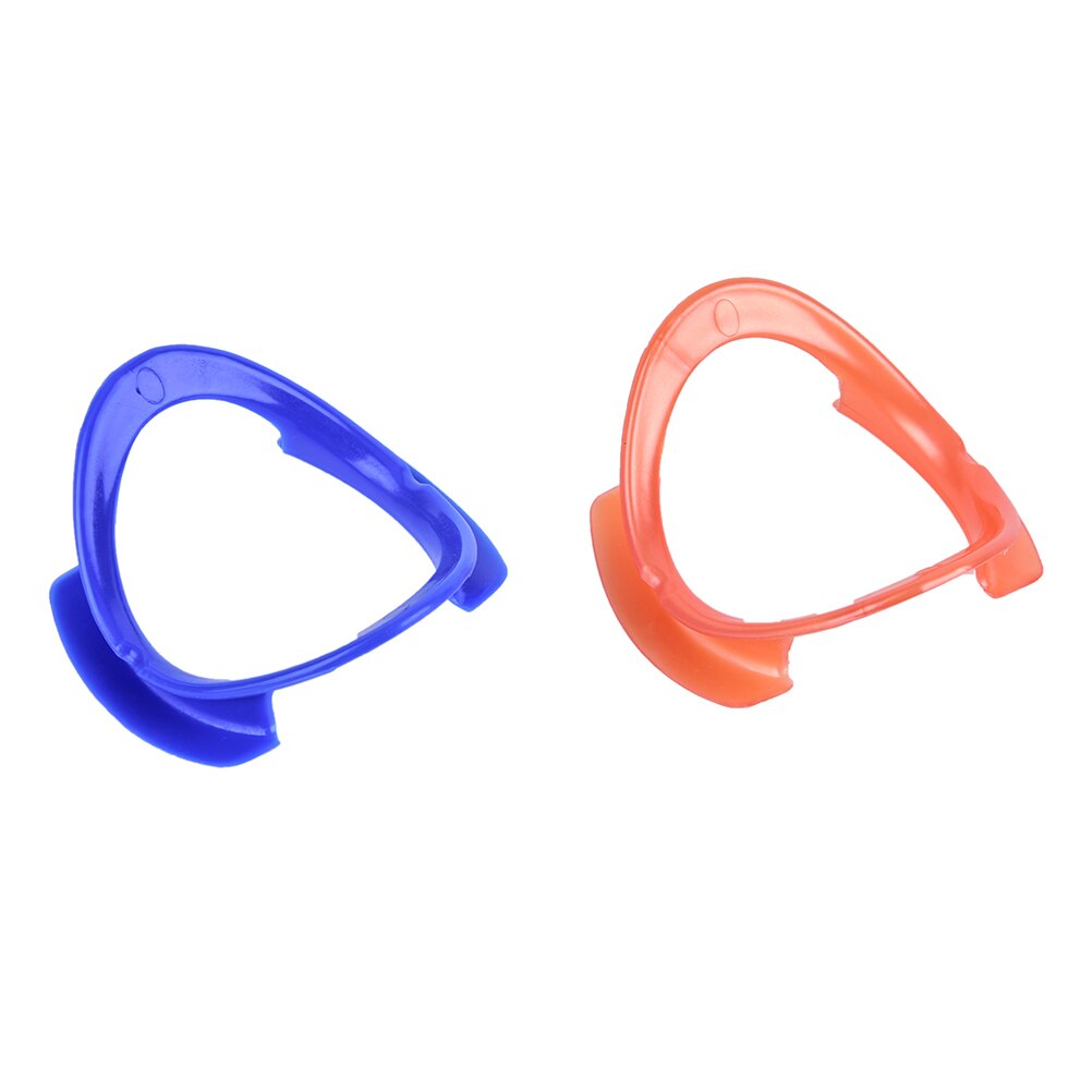 Blauw Oranje 2 Kleuren Intraoral Tanden Bleken Cheek Lip Retractor O-Vorm Mond Opener 70*65.5*12mm