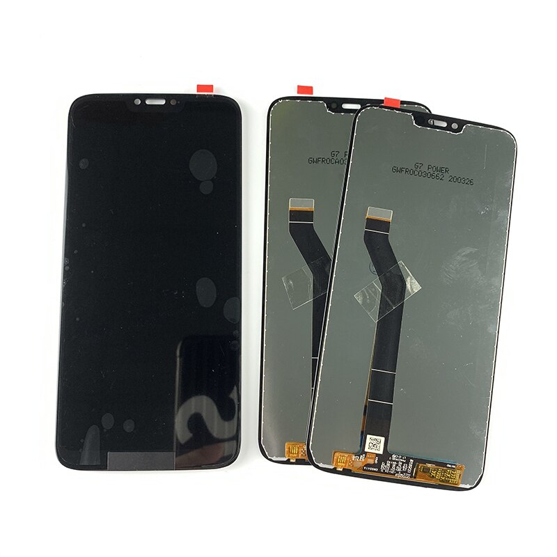 Original For Motorola MOTO G7 Power LCD Display Replacement Touch Screen Digitizer Assemble For Moto G7 Power XT1955