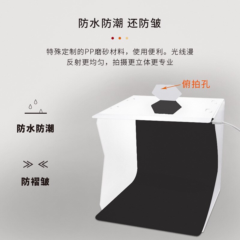 Foldable Photo Background Light Box Softbox With Photography Lamp For Photo Studio For Photography Backdrops Mini Photo Studio