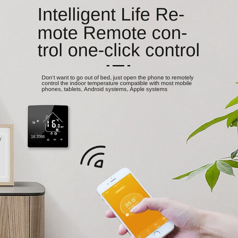 tuya 2 in 1 smart home voice control intelligent central air-conditioning controller floor heating thermostat умный дом