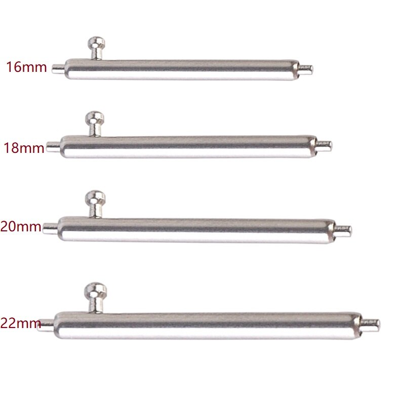 El Sr. NENG 4 unids/bolsa pasador de reloj calefacción herramientas y Kits de liberación rápida de acero inoxidable correa de reloj barras de resorte de pines MM 16MM 18MM 20MM 22MM