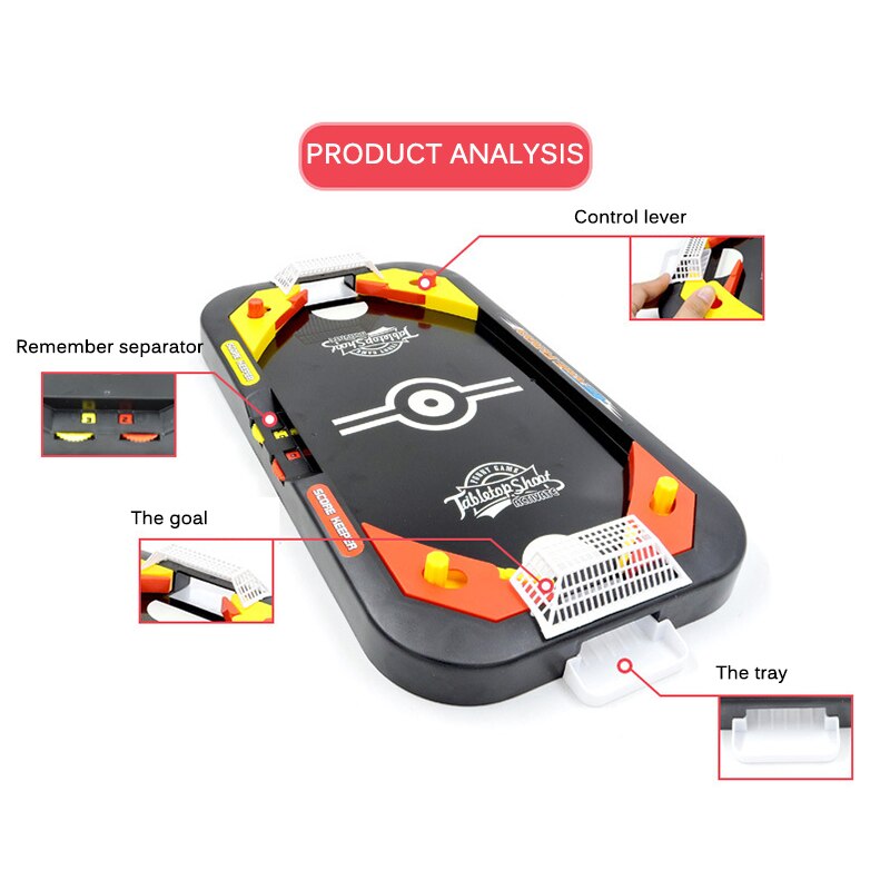 Air Hockey Table Tabletop 2 In 1 Ice Hockey Game Is Very Interesting And Educational Very Suitable Picnic Party Christmas