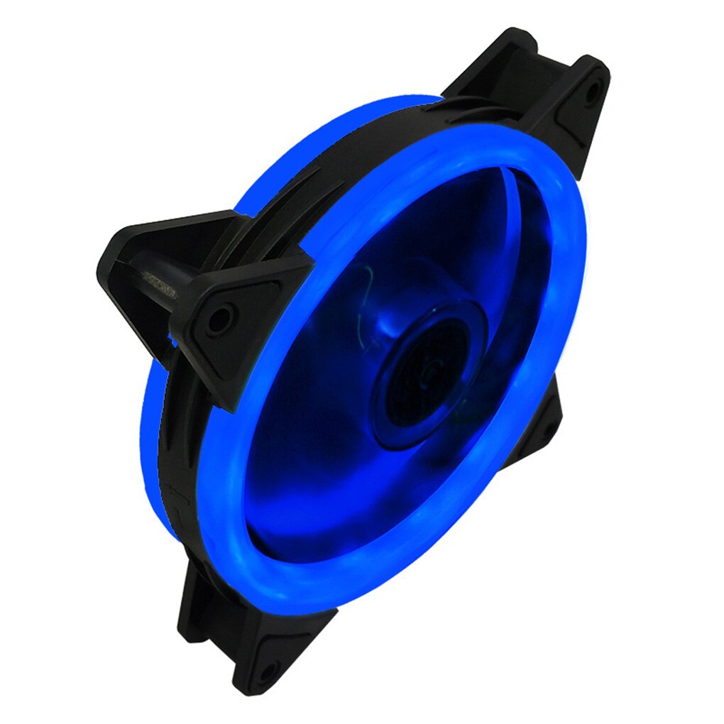 Computer Led Fans Mode Dubbelzijdig Low Noise 4-Pin Computer Voeding Fan Led Light Heatsink Cooler: NO.3