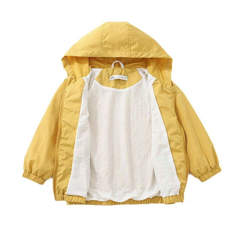 Kids Jas Hooded Kinderen Kleding Katoen Dinosaurus Korte Windjack Jongens Meisjes Jassen Lente Bovenkleding Geul Pak 2-8 Jaar