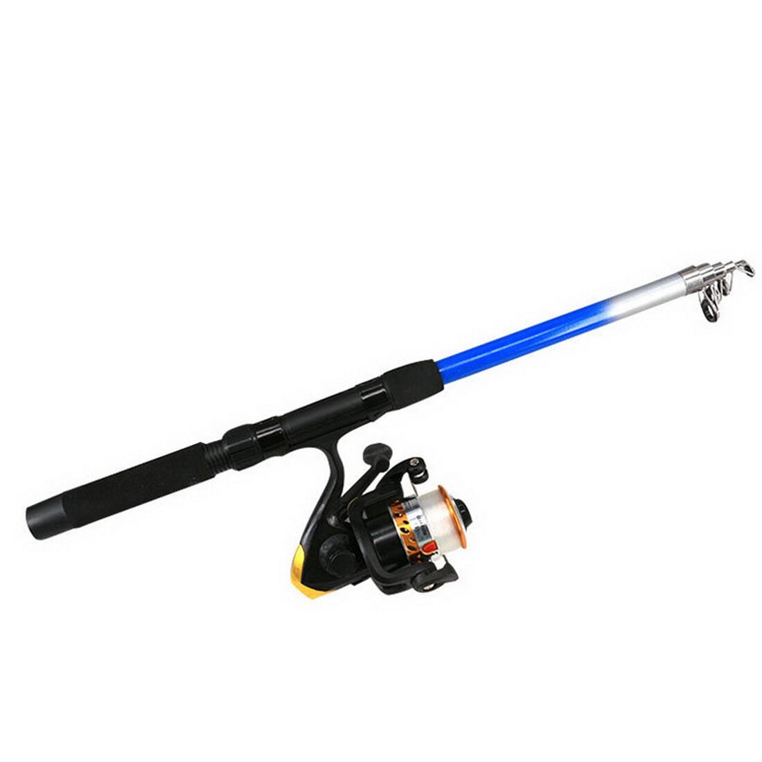 Fishing Rod Suit With Reel Portable Accessories Fishing Bag Beginners Telescopic Fishing Rod Set Ultralight Retractable Travel
