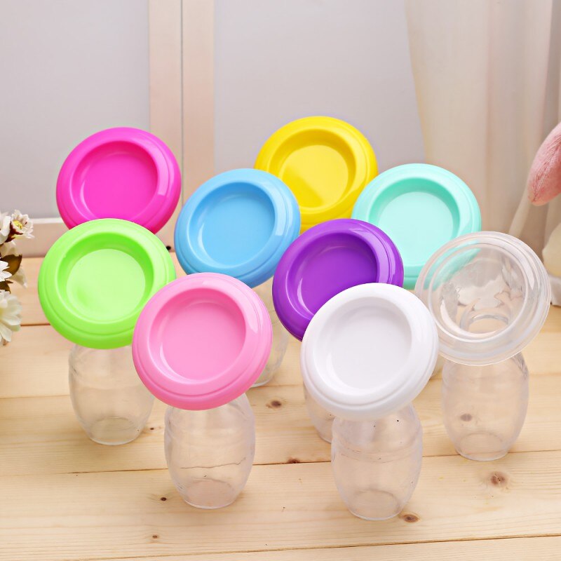 Silicone Baby Feeding Manual Breast Pump Partner Breast Collector Automatic Correction Breastmilk Breast Pump