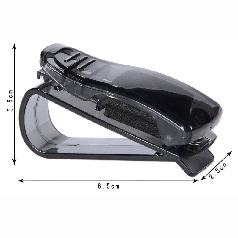 10Pcs Gratis Auto-Styling Auto Zonnebril Zonnebril Clip Ticket Ontvangst Card Clip Opslag Houder Auto Zonnebril clip