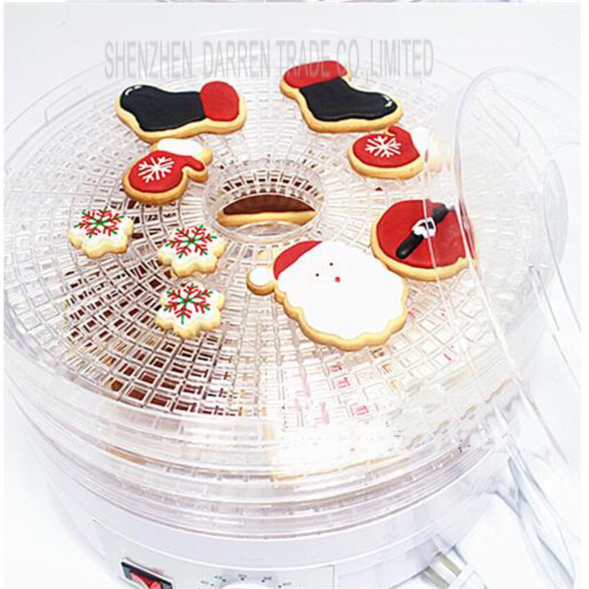 Plug Food Dehydrator Fruit Vegetable Herb Meat Drying Machine Snacks Food Dryer Fruit dehydrator with 5 trays