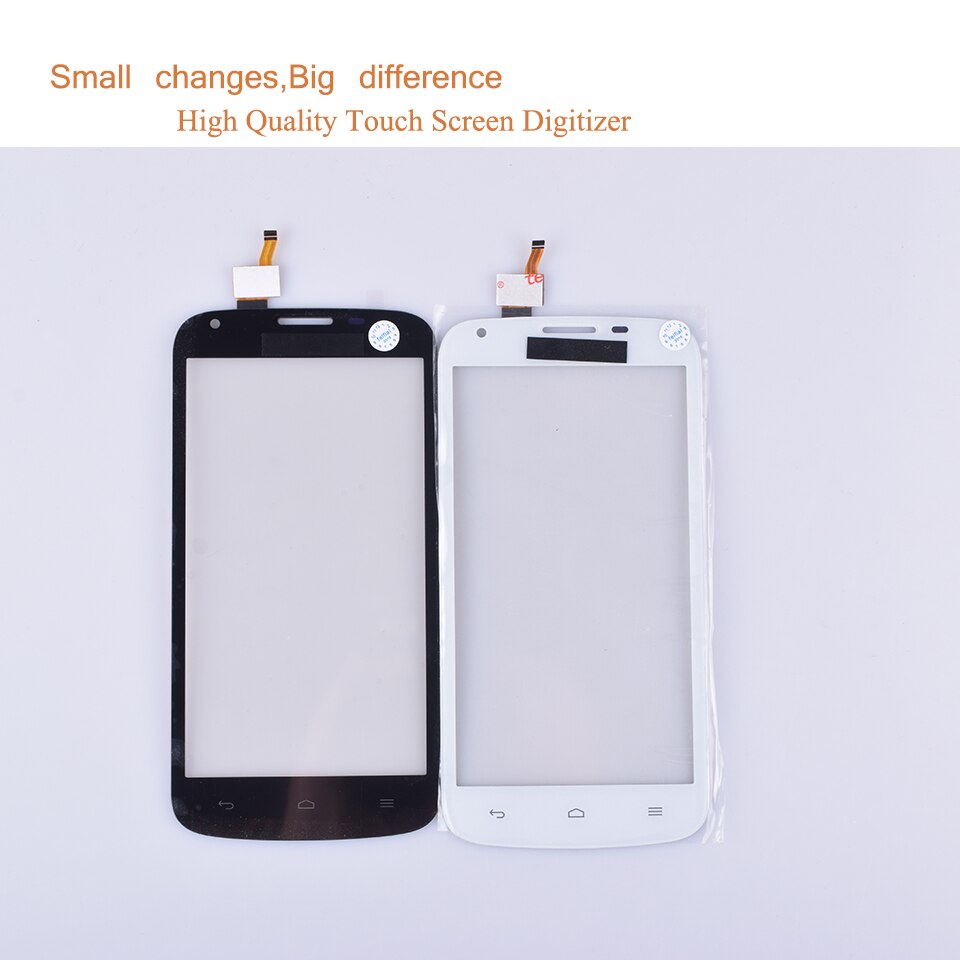 Pantalla táctil para Huawei Ascend Y600 Y 600, Panel táctil, Sensor, digitalizador, lente de cristal exterior frontal, pantalla táctil, sin LCD, negro Y blanco